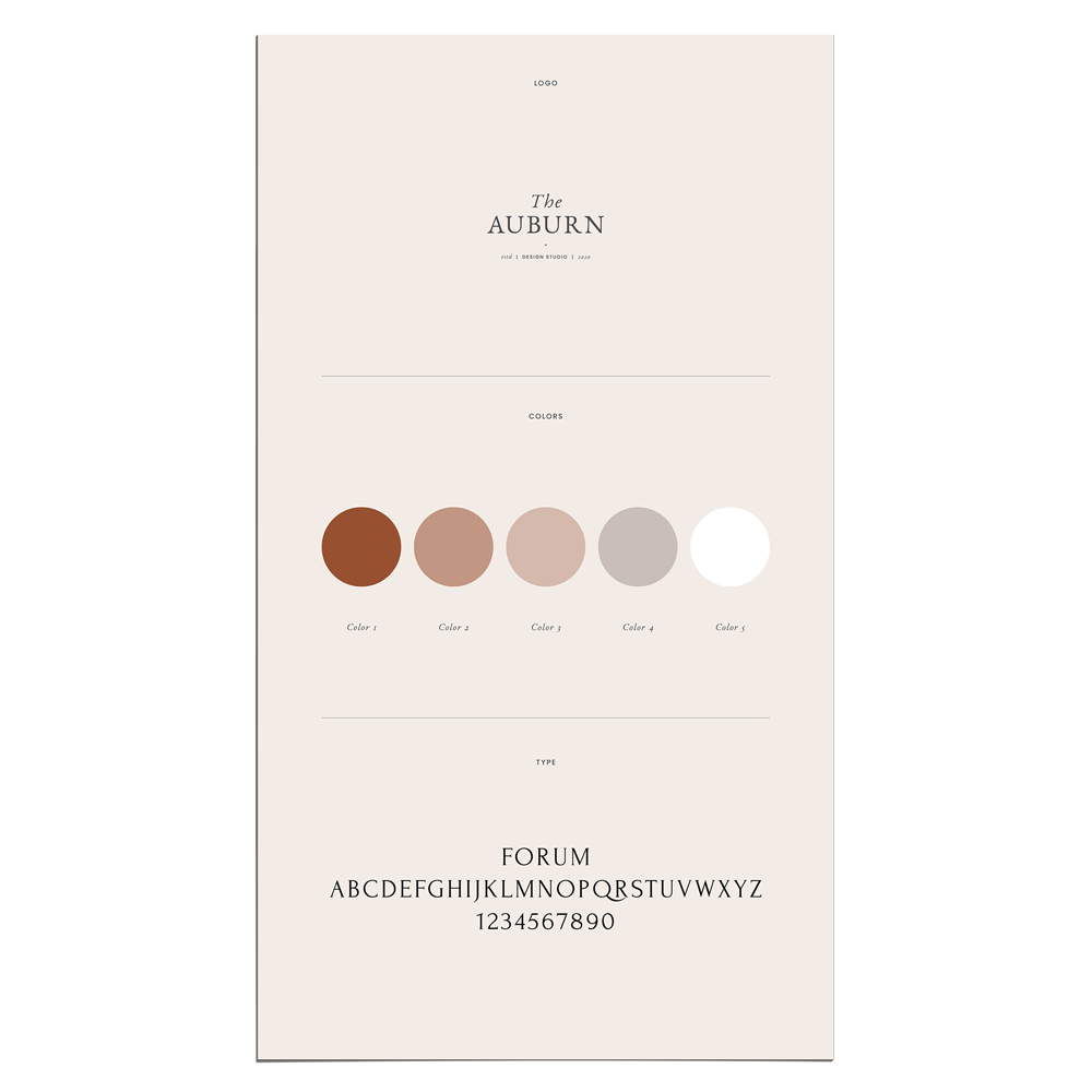 Auburn Brand Sheets