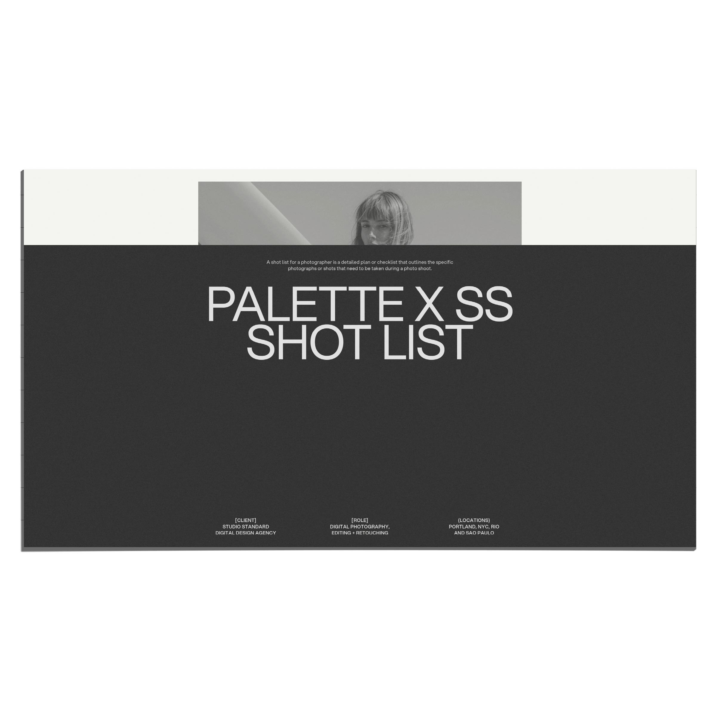 SS x Palette: Shot List