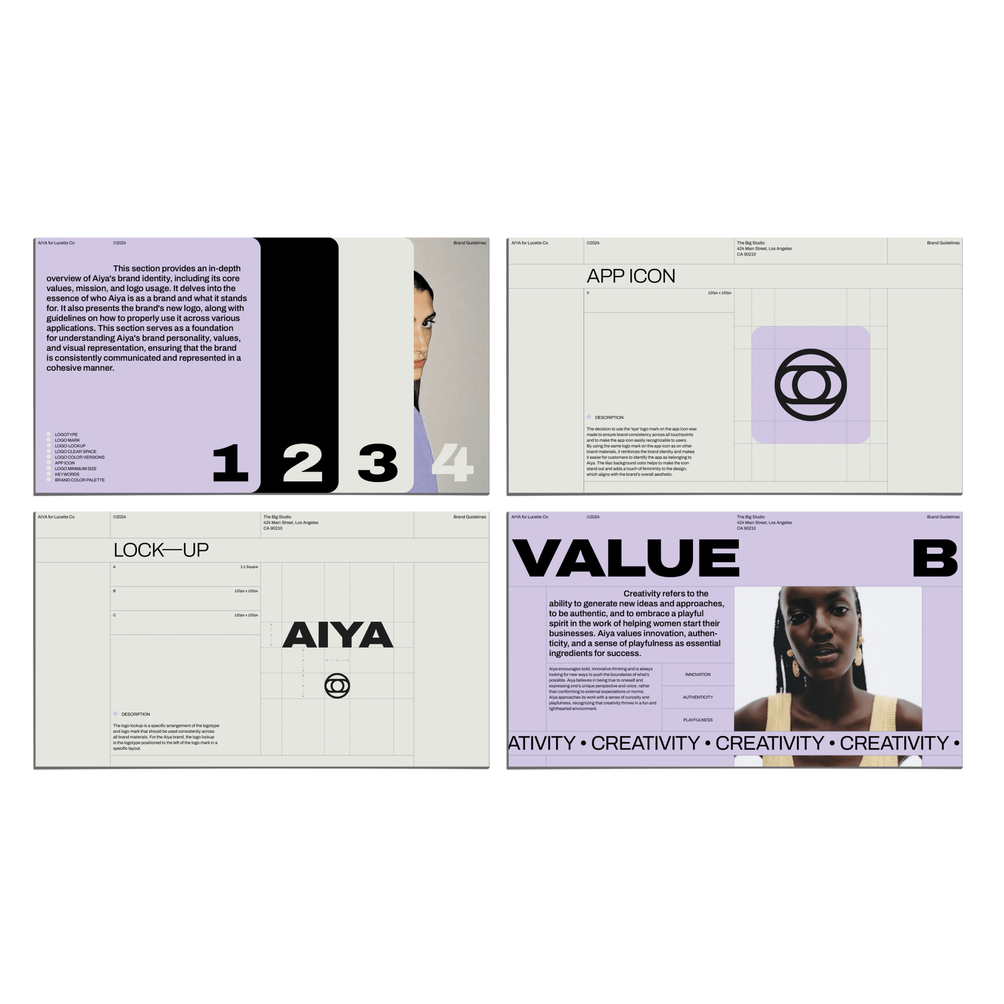 AIYA Brand Guidelines - Studio Standard