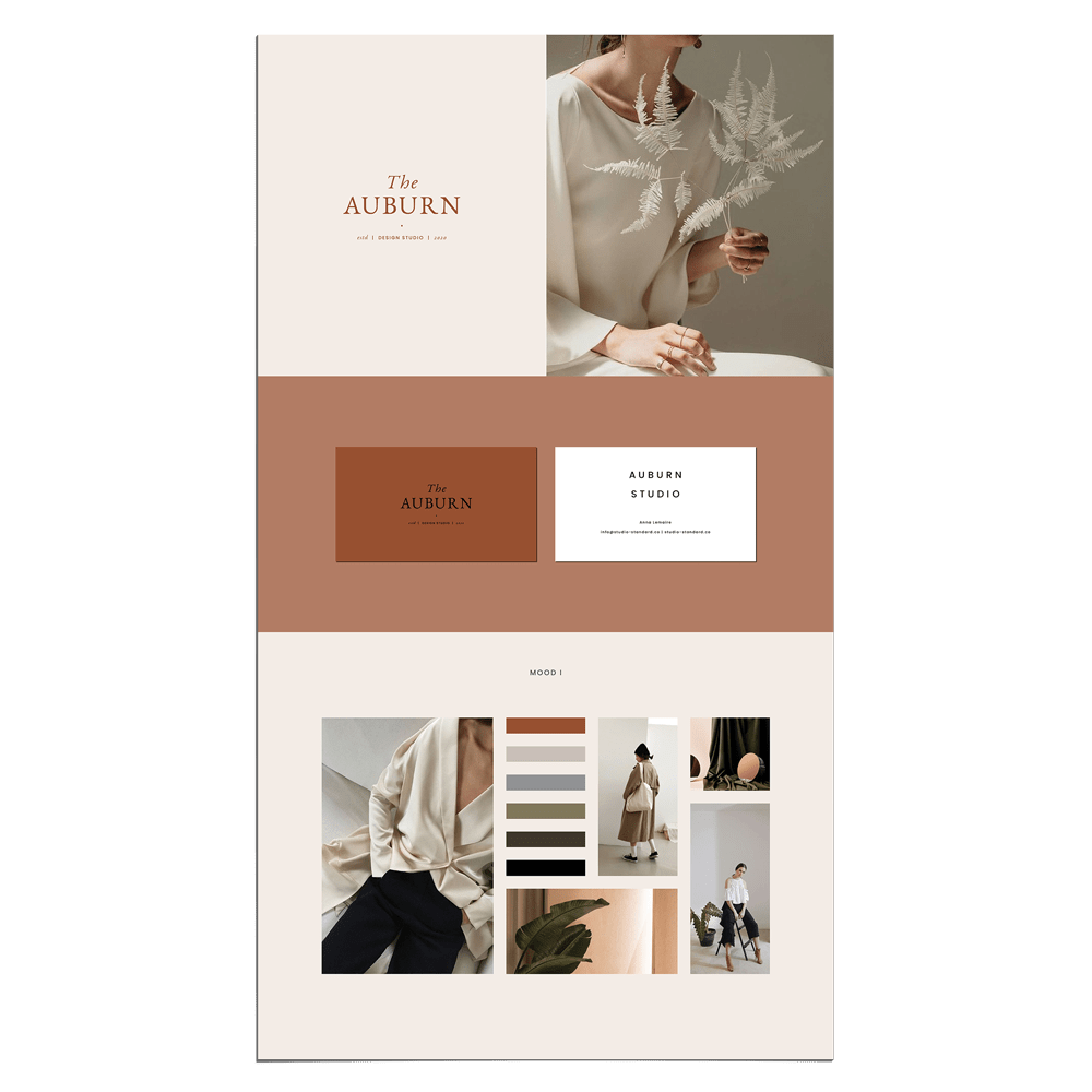 Auburn Brand Sheets - Studio Standard