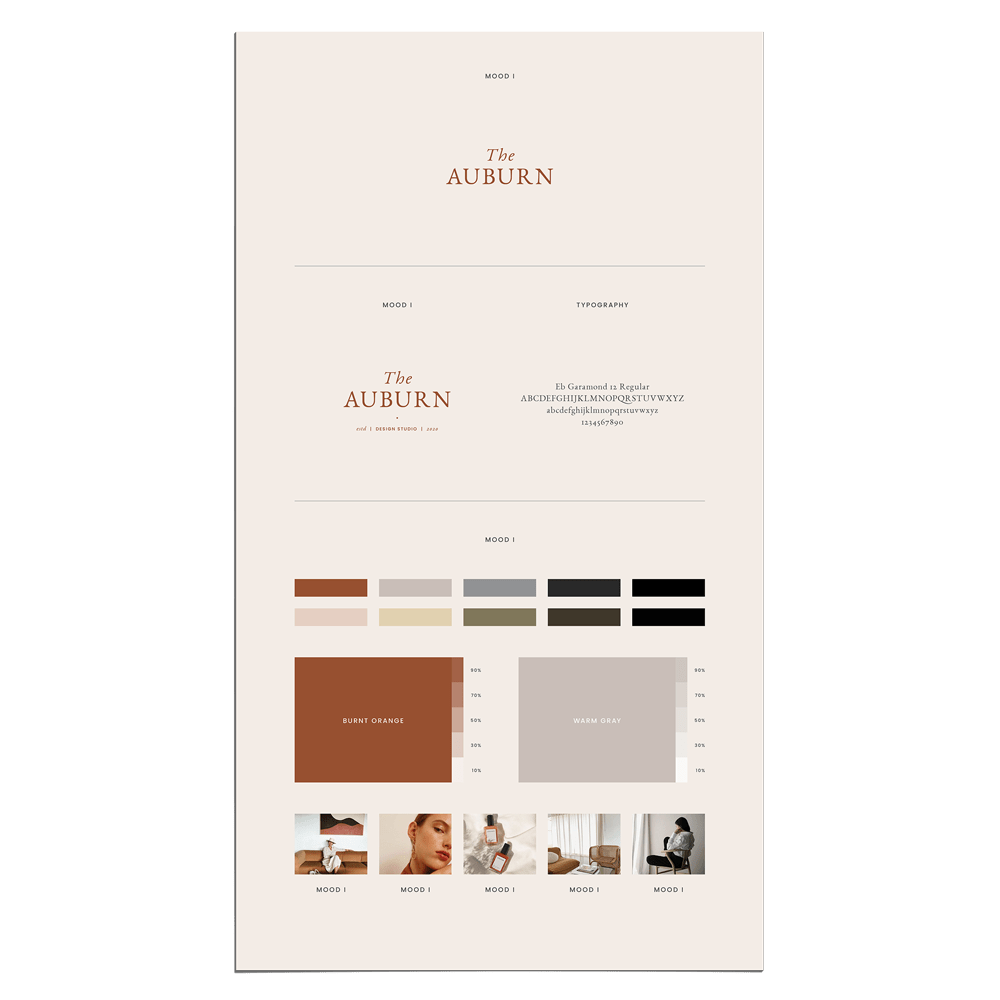 Auburn Brand Sheets - Studio Standard