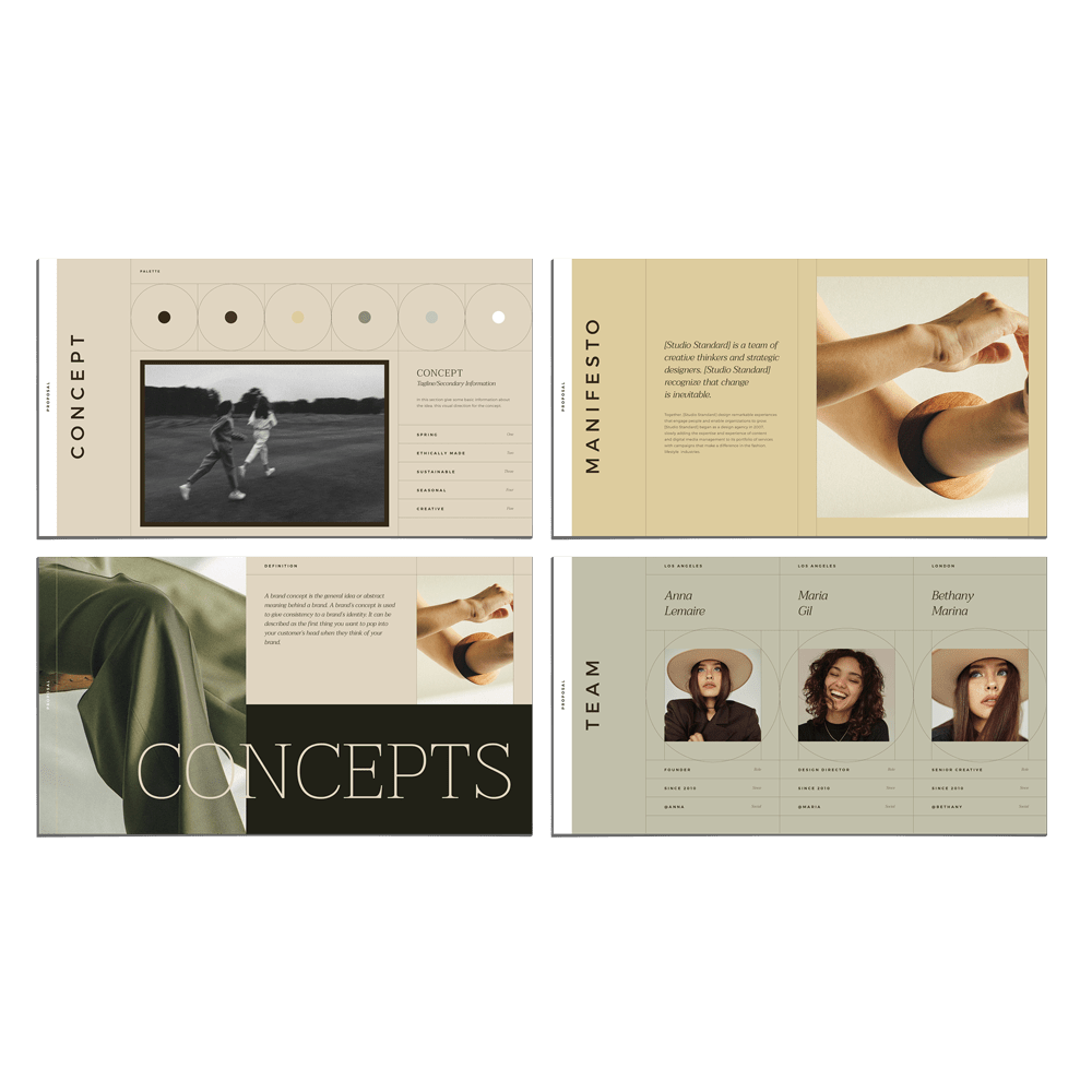 Collective Brand Proposal - Studio Standard