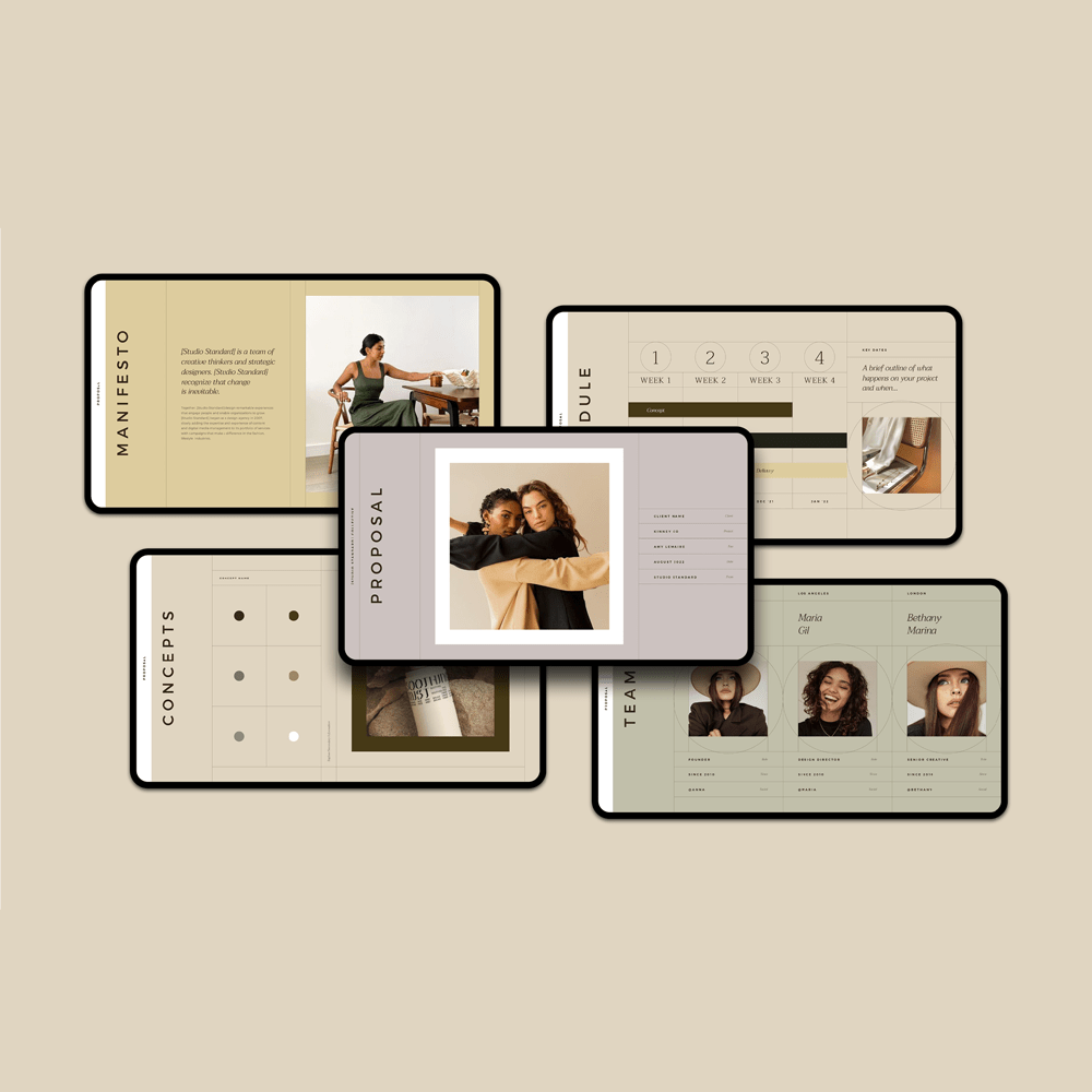 Collective Brand Proposal - Studio Standard