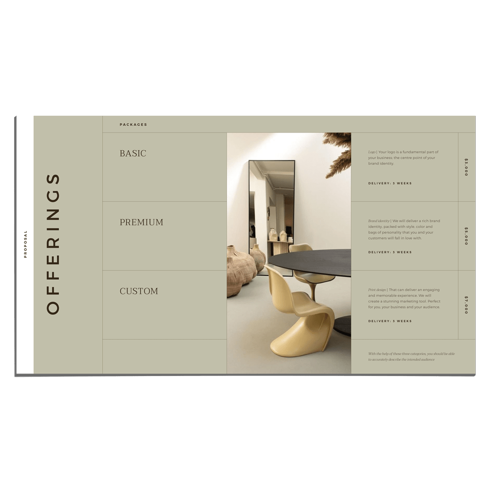 Collective Brand Proposal - Studio Standard