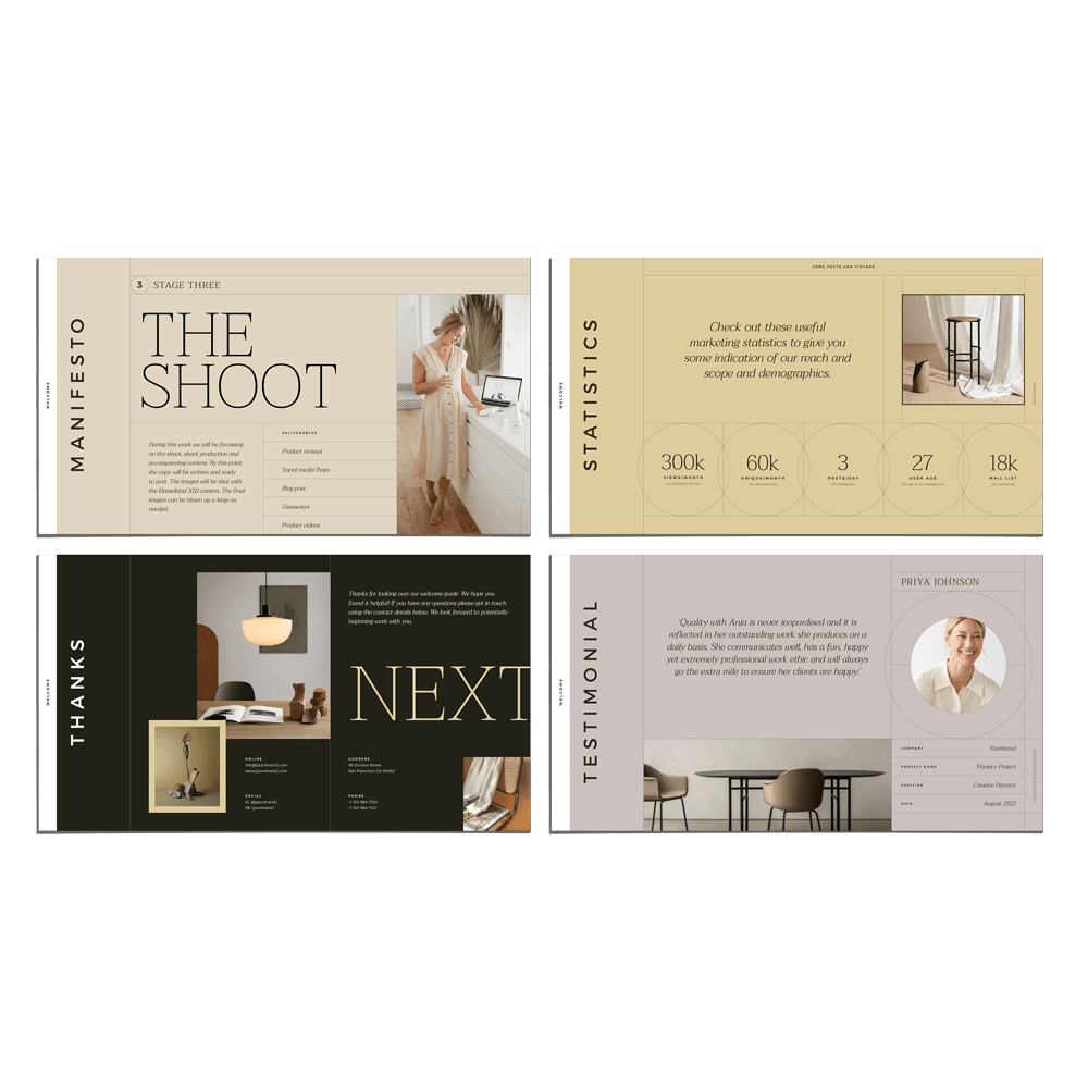 Collective Welcome/Media Kit - Studio Standard