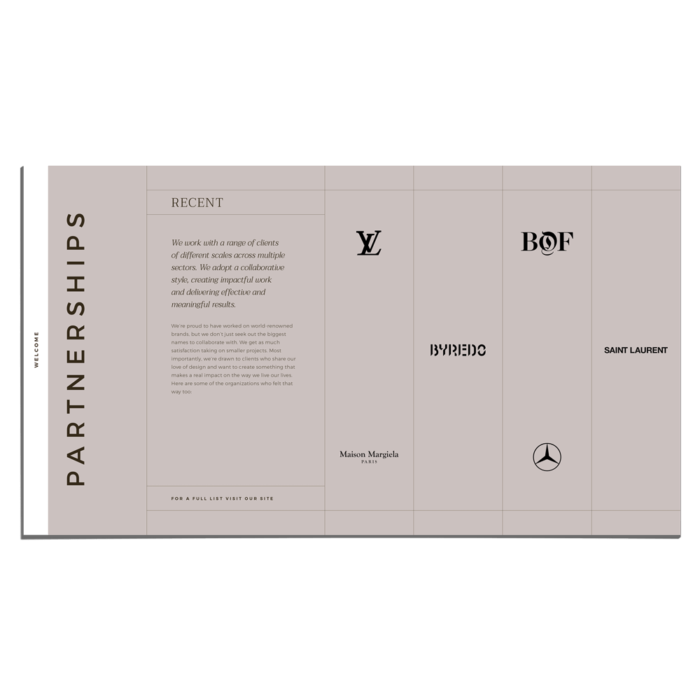 Collective Welcome/Media Kit - Studio Standard