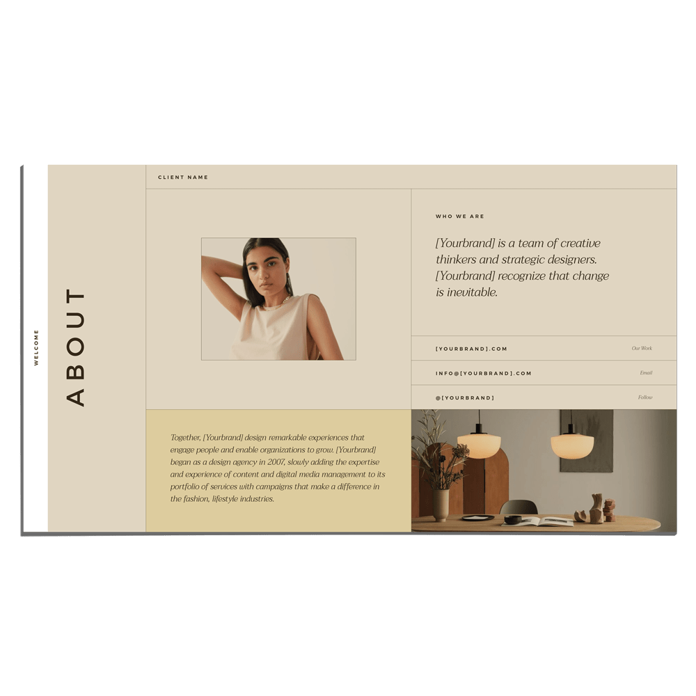 Collective Welcome/Media Kit - Studio Standard