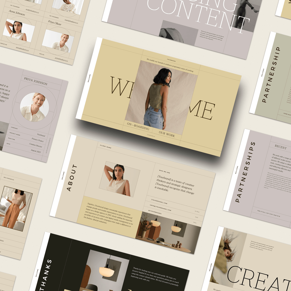 Collective Welcome/Media Kit - Studio Standard