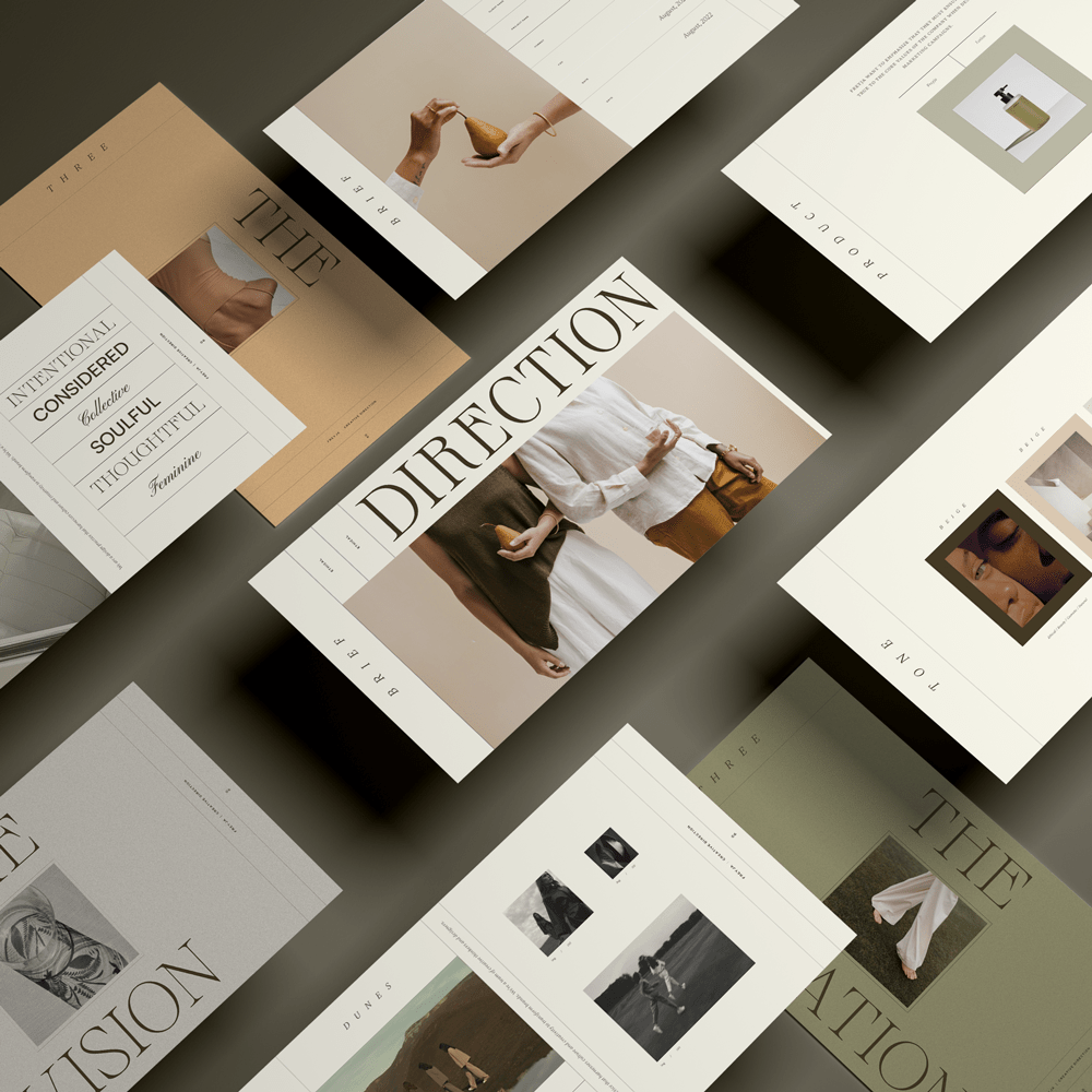 Freyja Creative Direction / Concept Boards - Studio Standard