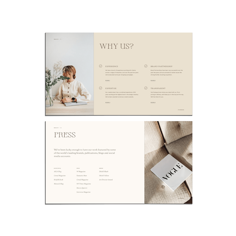 Freyja Media Kit - Studio Standard