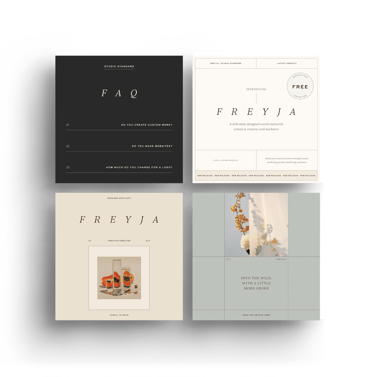 Freyja Social Media Marketing Kit - Studio Standard