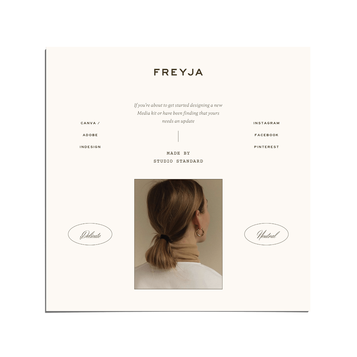 Freyja Social Media Marketing Kit - Studio Standard