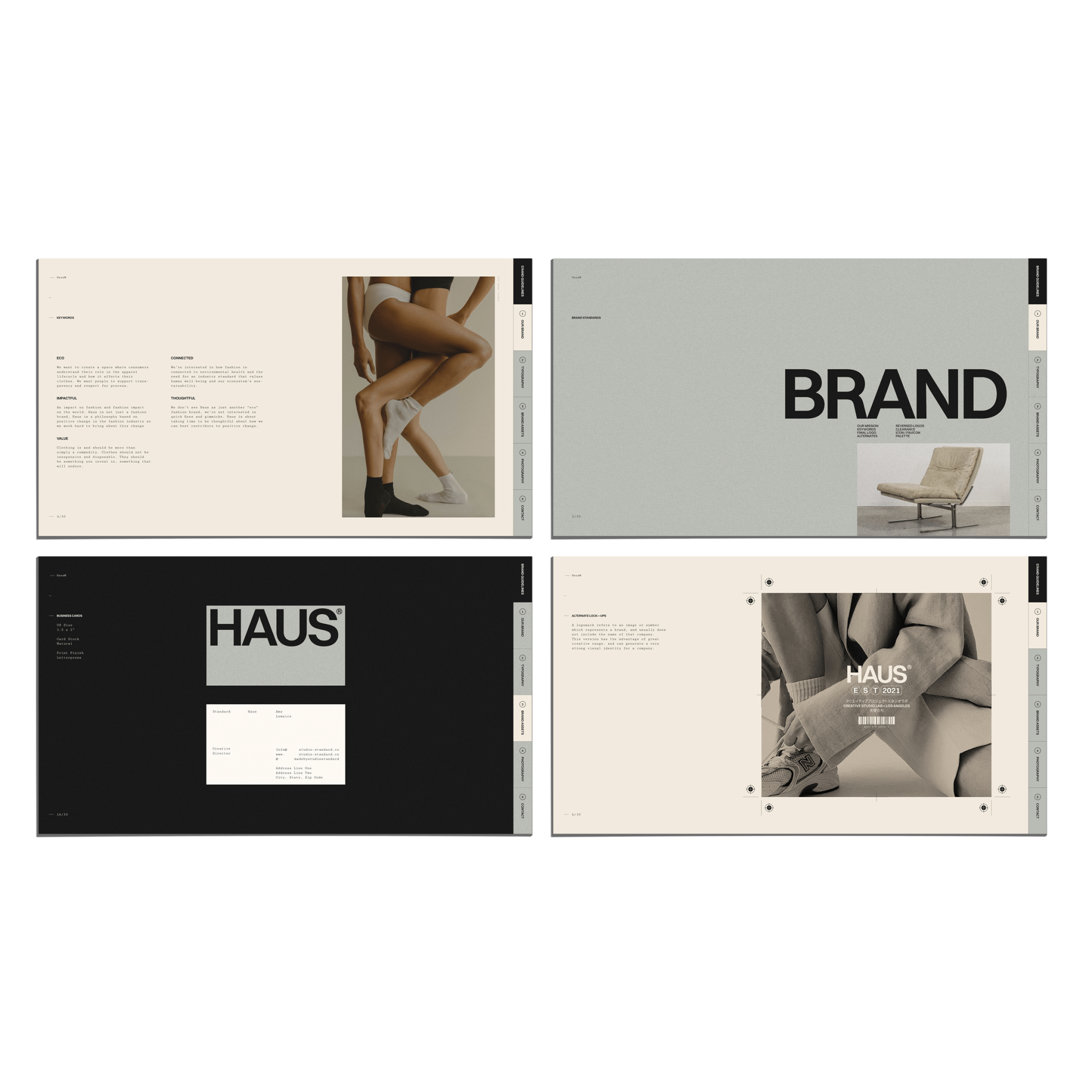 Haus Brand Guidelines - Studio Standard