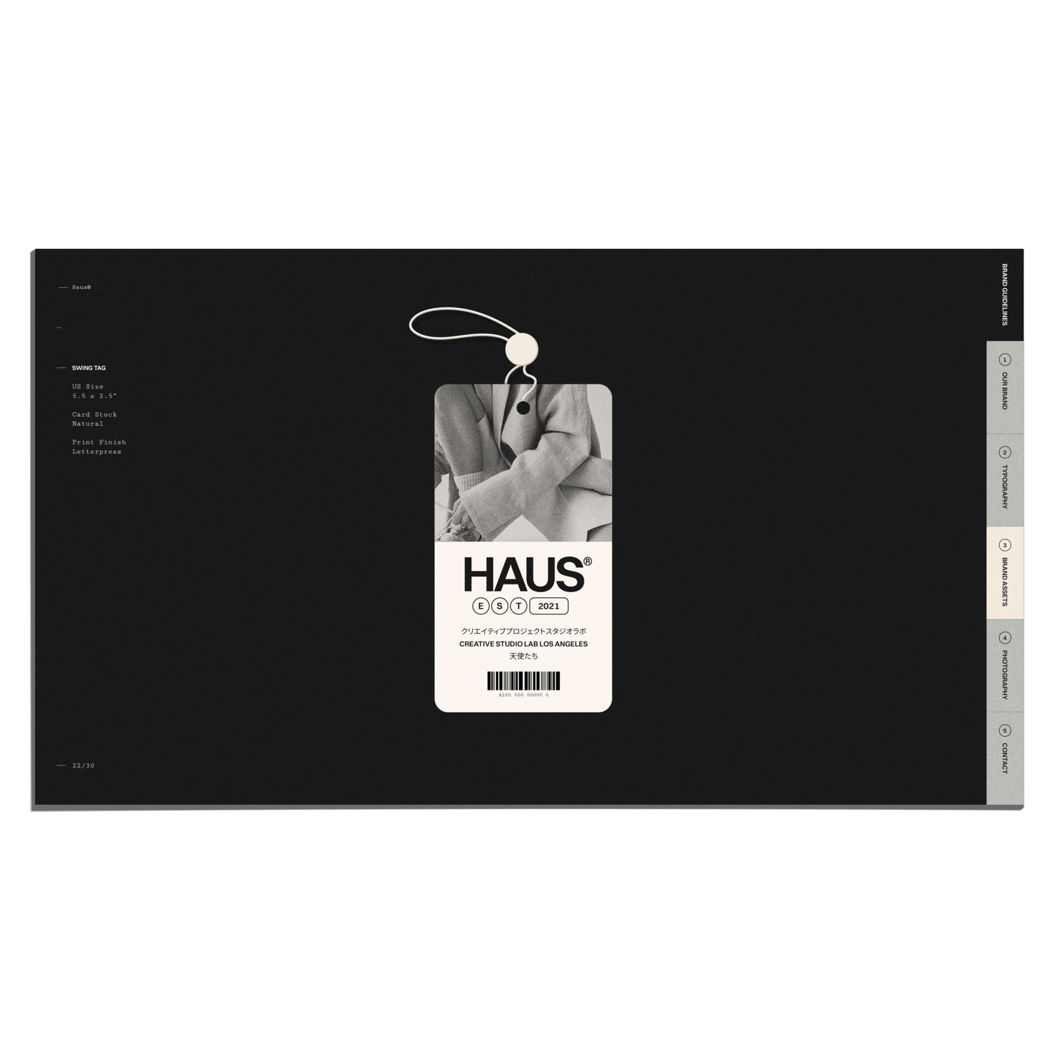 Haus Brand Guidelines - Studio Standard