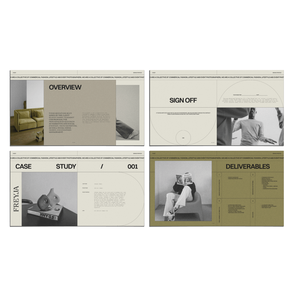 Haus Brand Proposal - Studio Standard