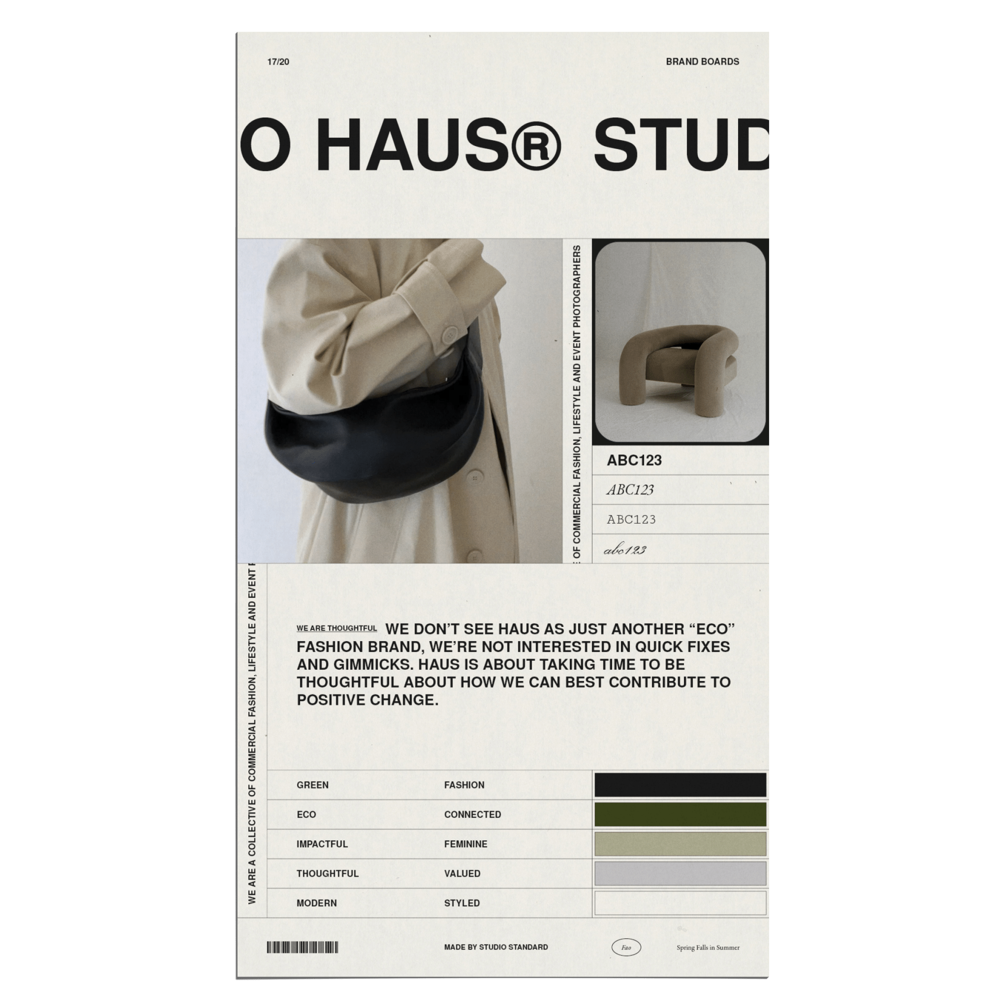 Haus Brand Sheets - Studio Standard