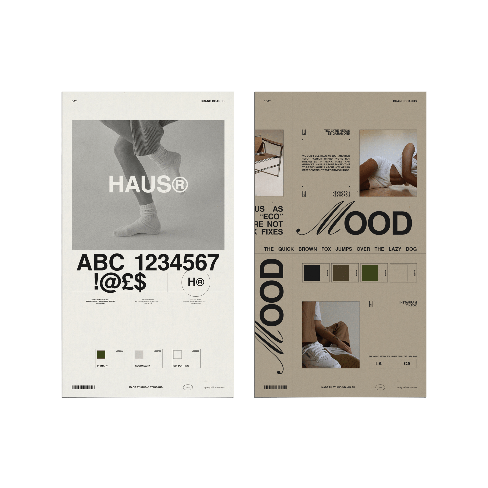 Haus Brand Sheets - Studio Standard