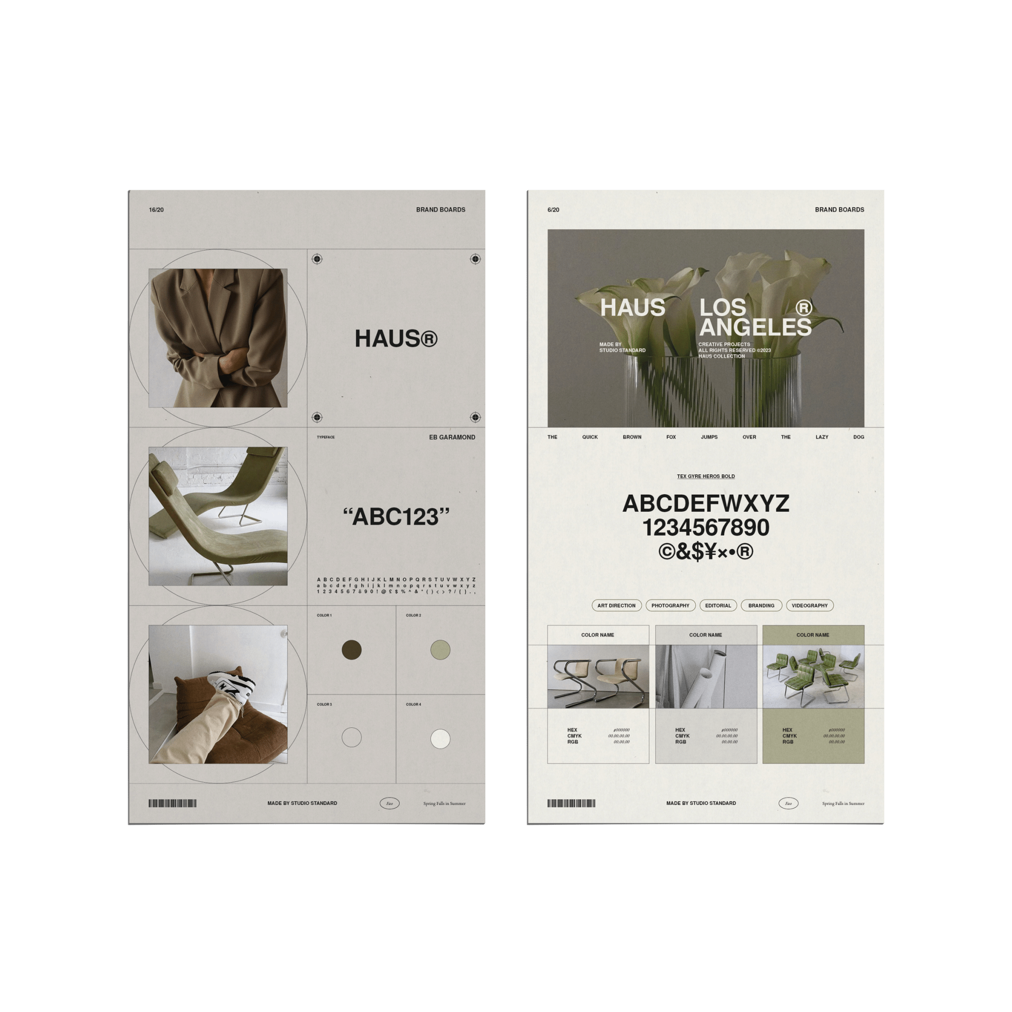 Haus Brand Sheets - Studio Standard