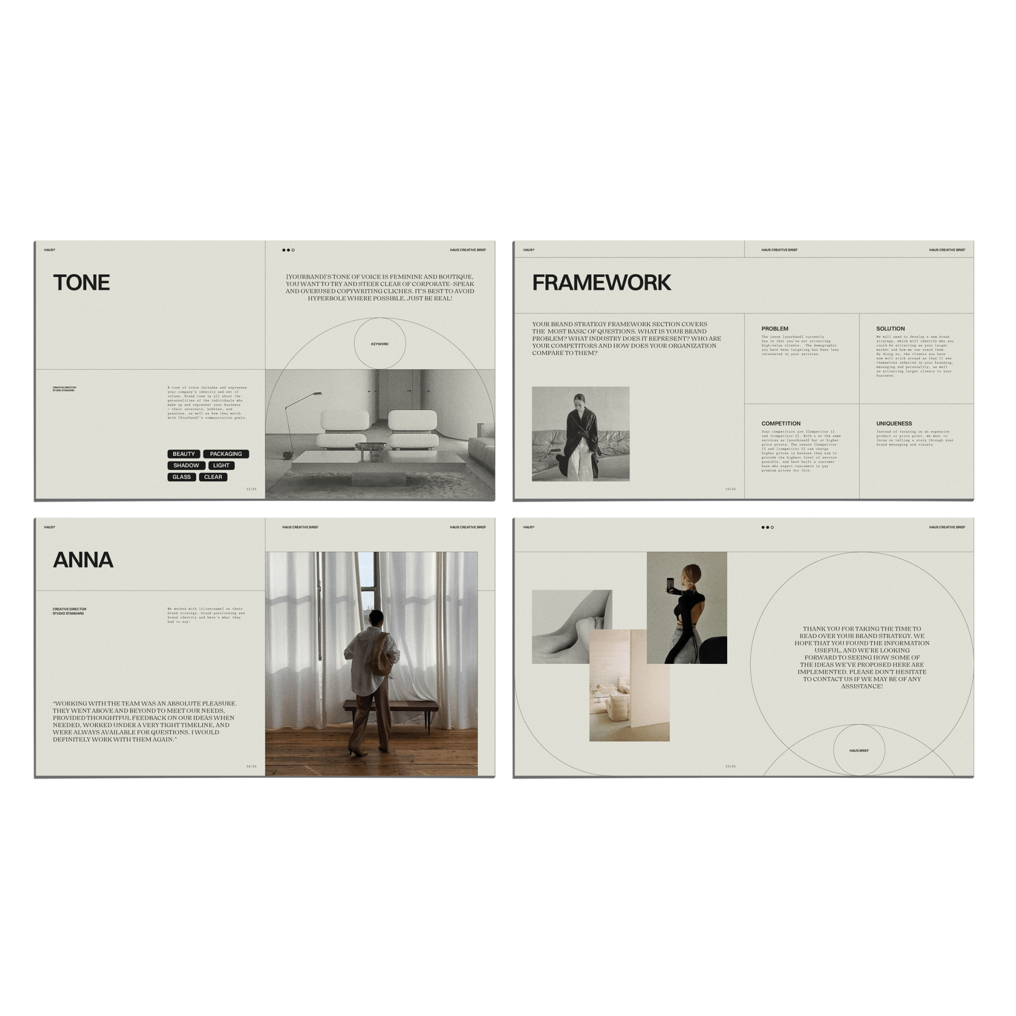 Haus Brand Strategy - Studio Standard