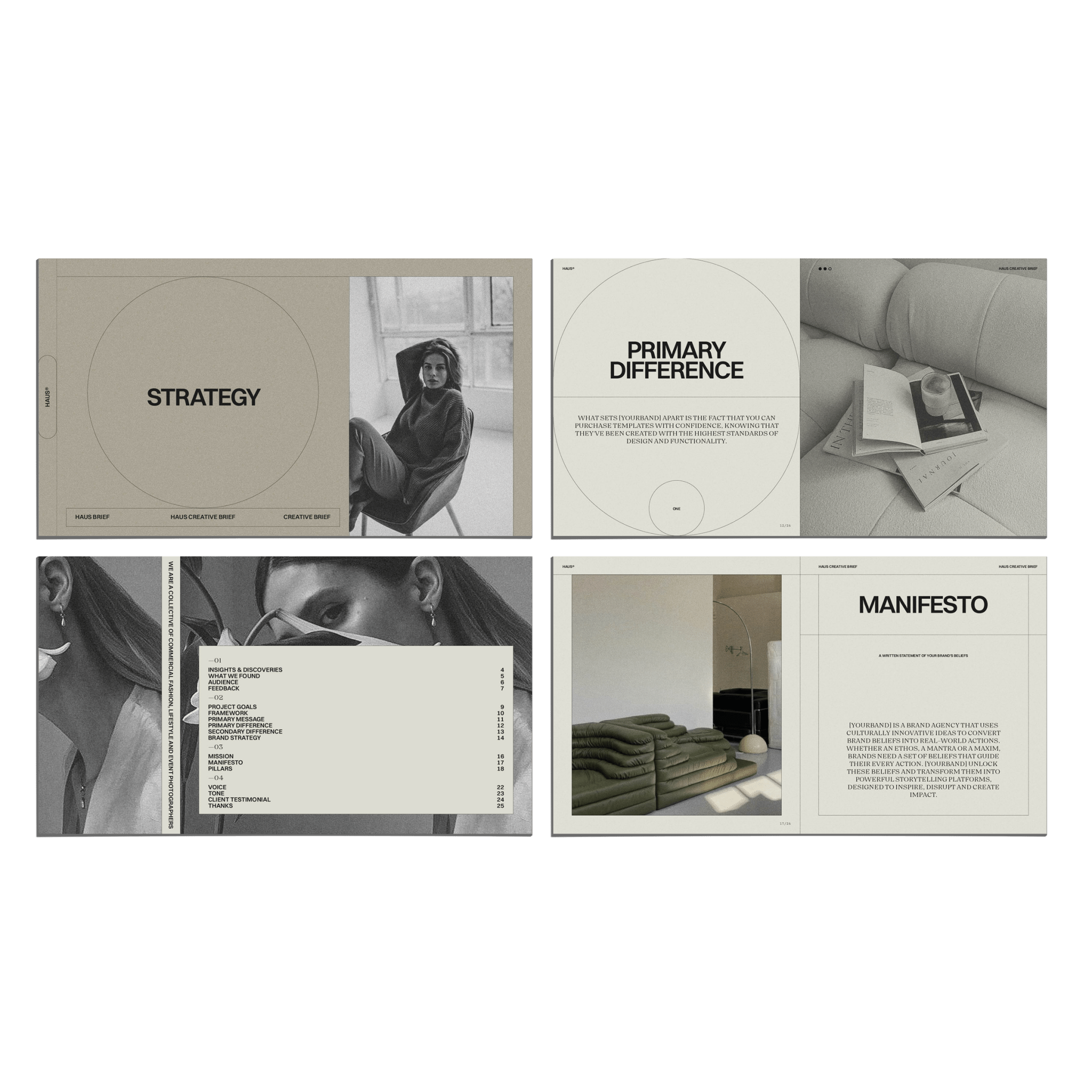 Haus Brand Strategy - Studio Standard