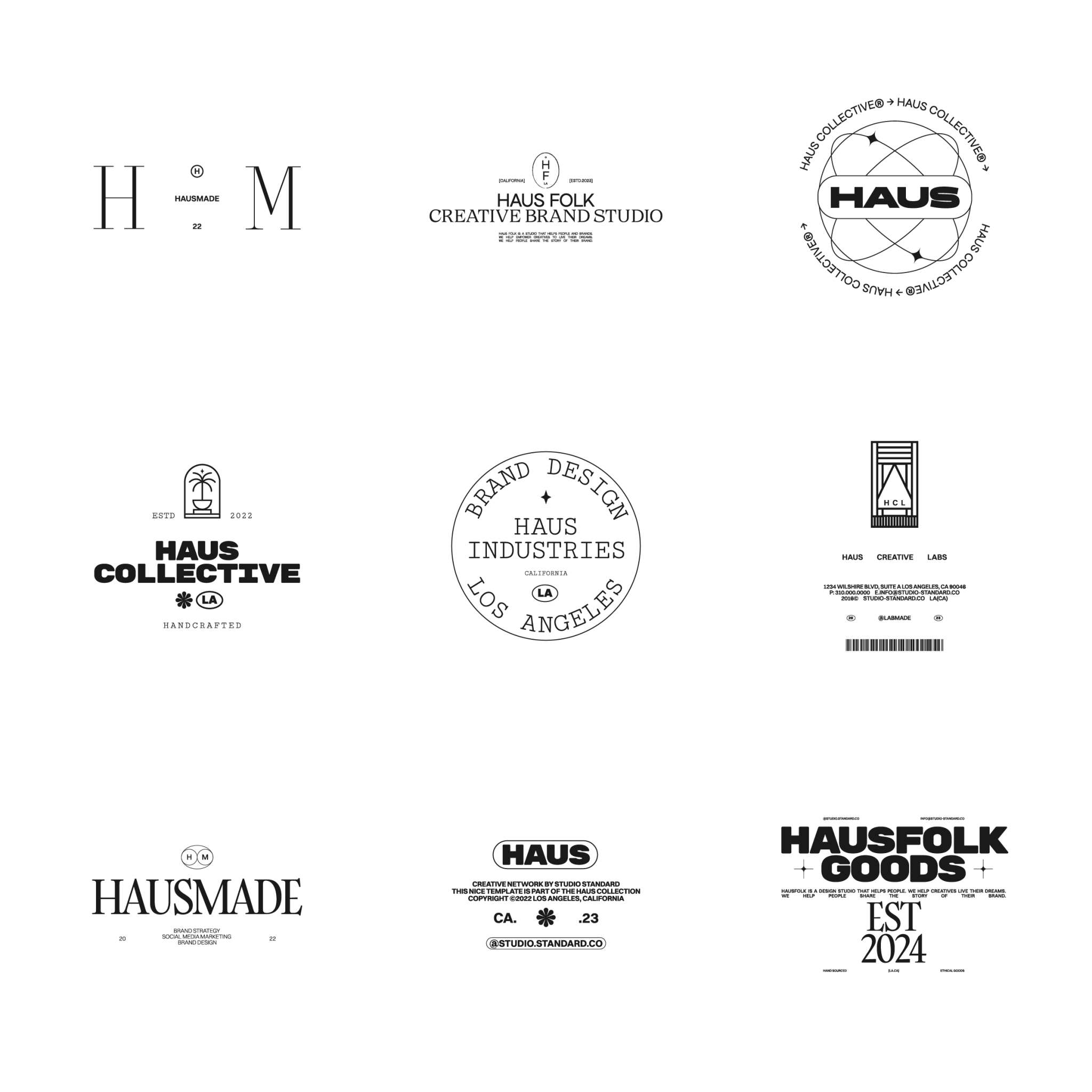 HAUS Logo Kit - Studio Standard