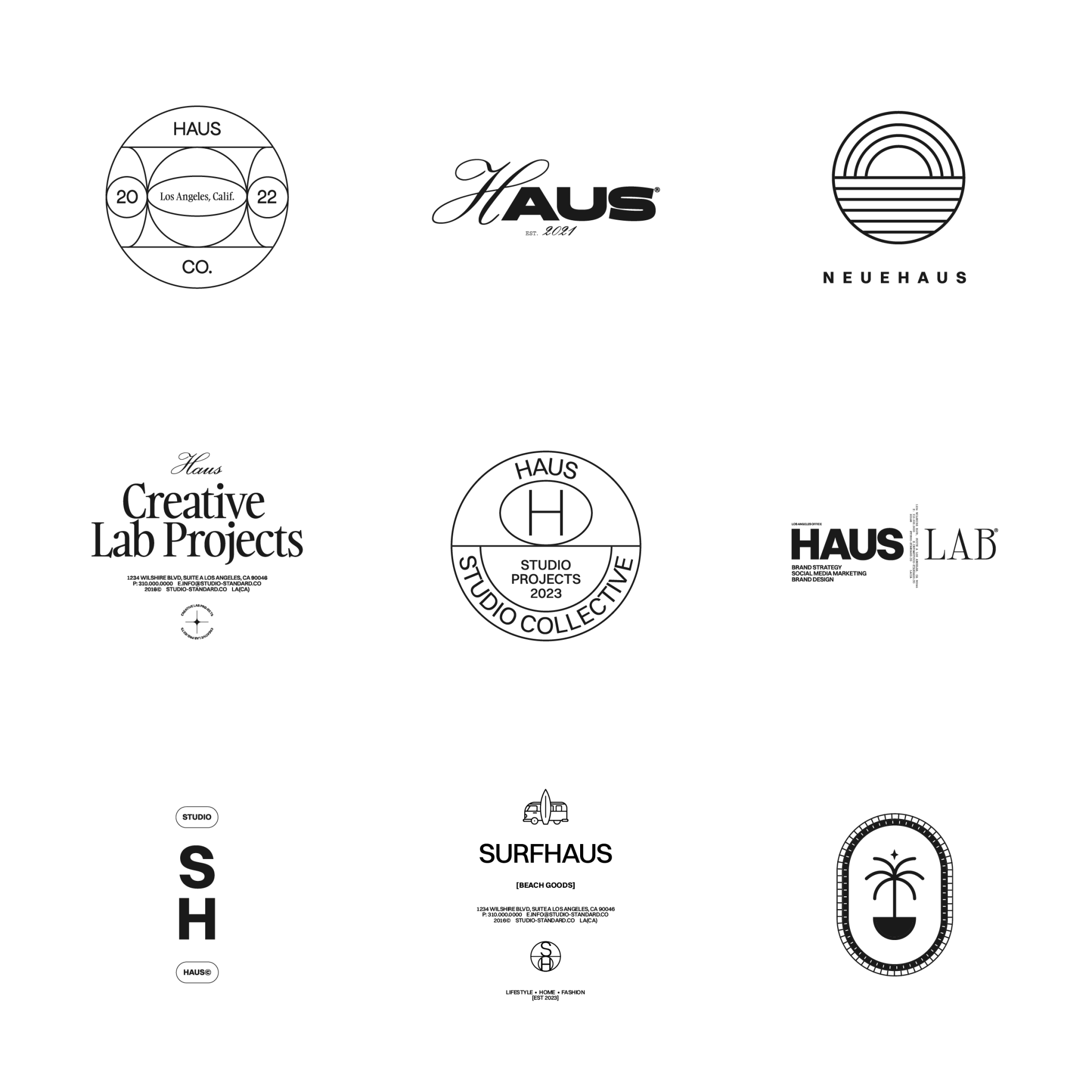 HAUS Logo Kit - Studio Standard