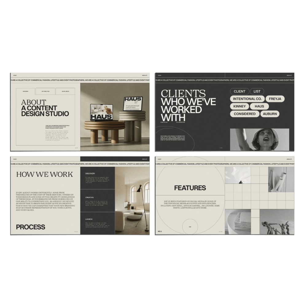 Haus Media Kit - Studio Standard