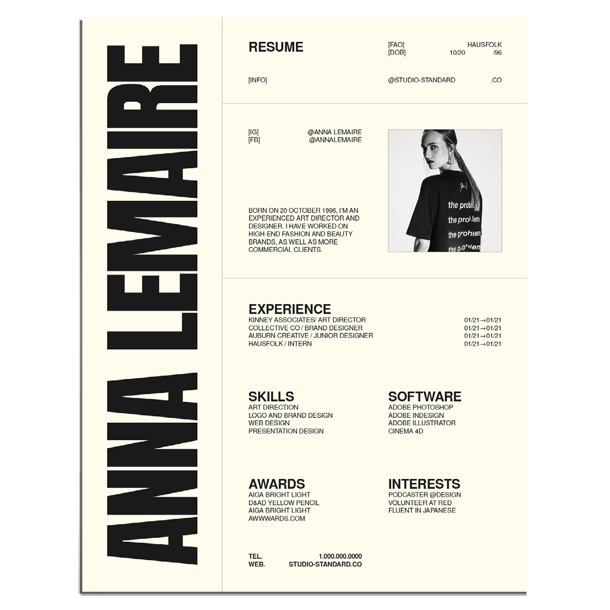 Haus Resume Kit Template Studio - Haus Resume Kit 344009 