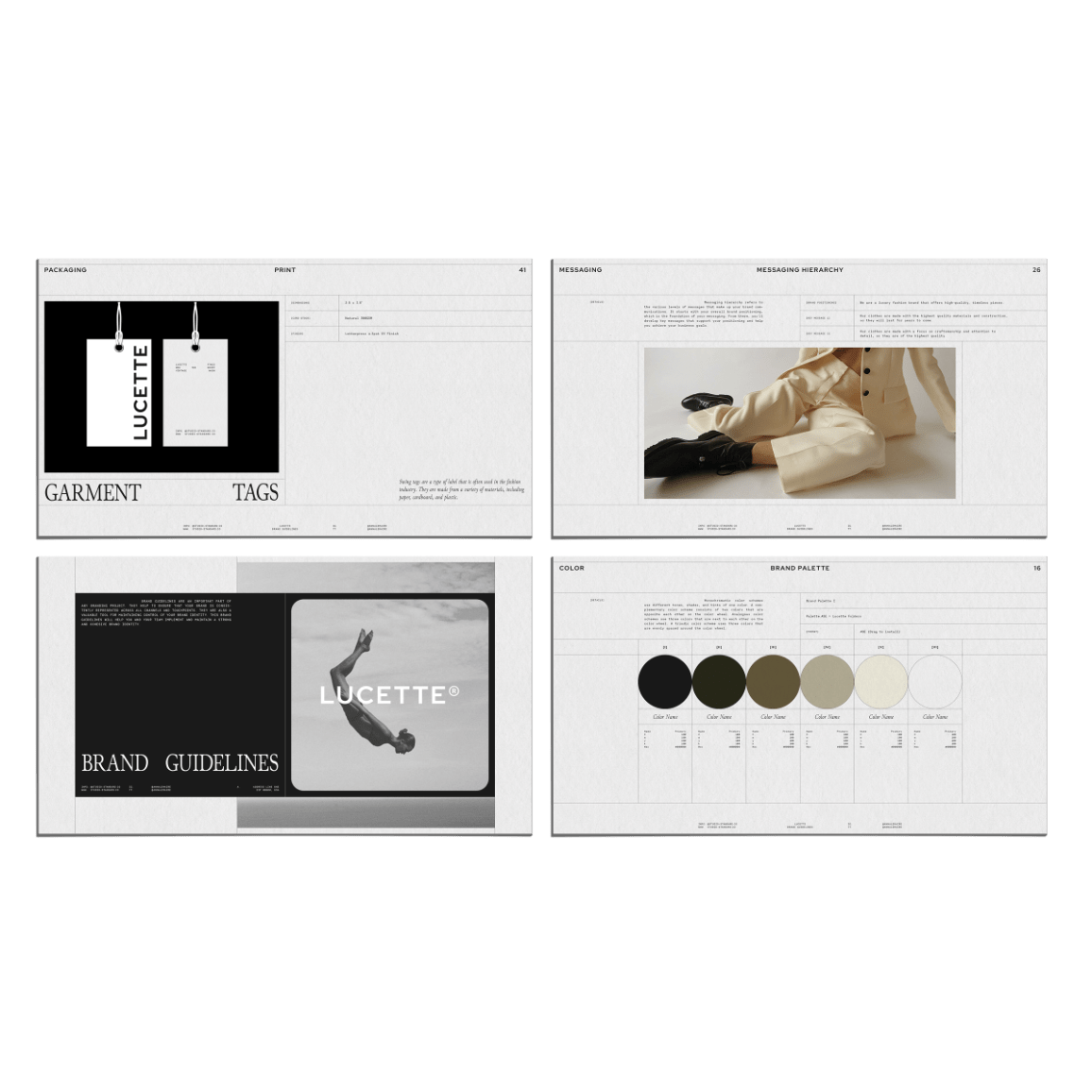 Lucette Brand Guidelines - Studio Standard