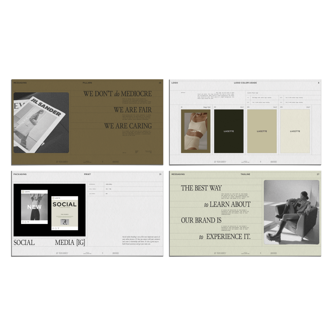 Lucette Brand Guidelines - Studio Standard