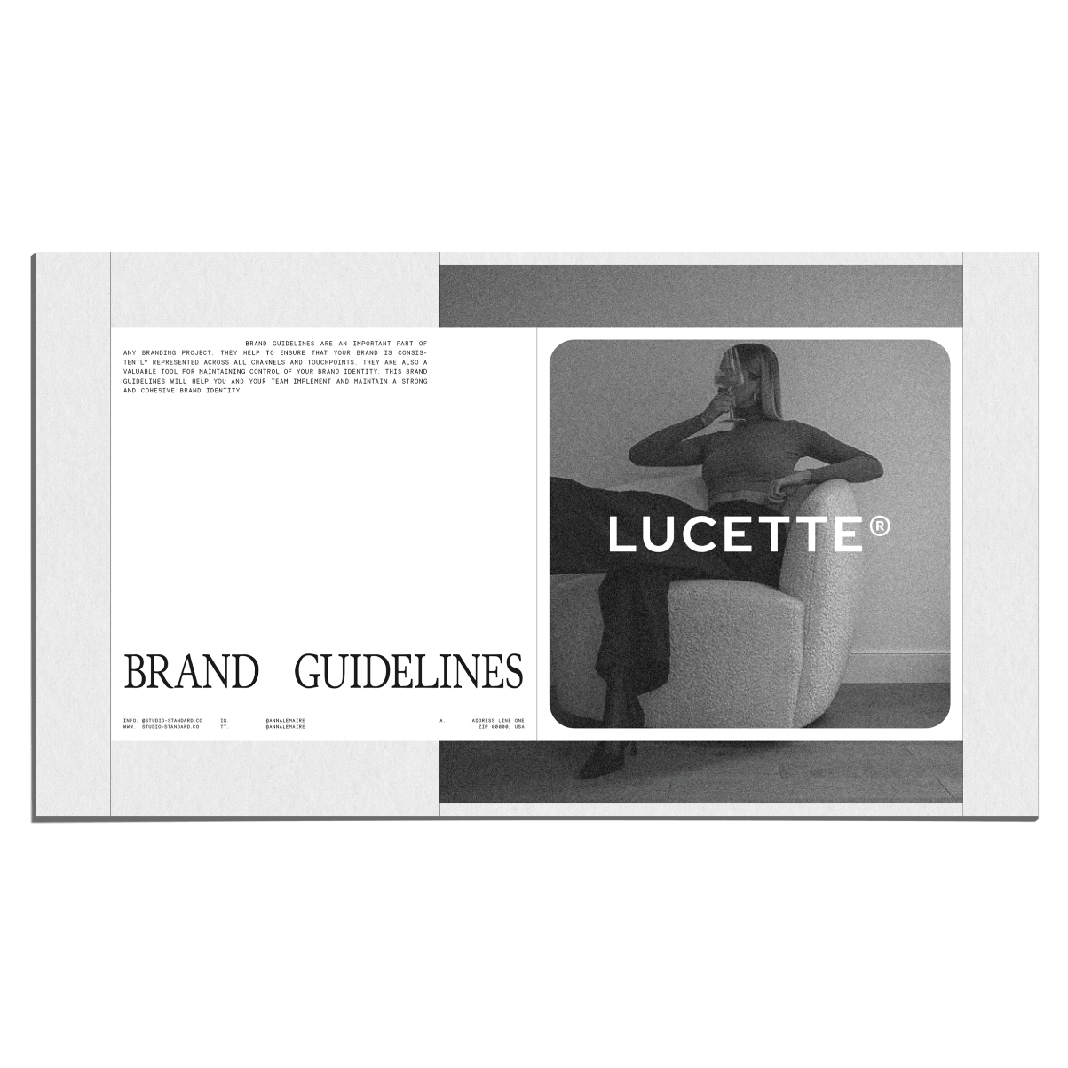 Lucette Brand Guidelines - Studio Standard