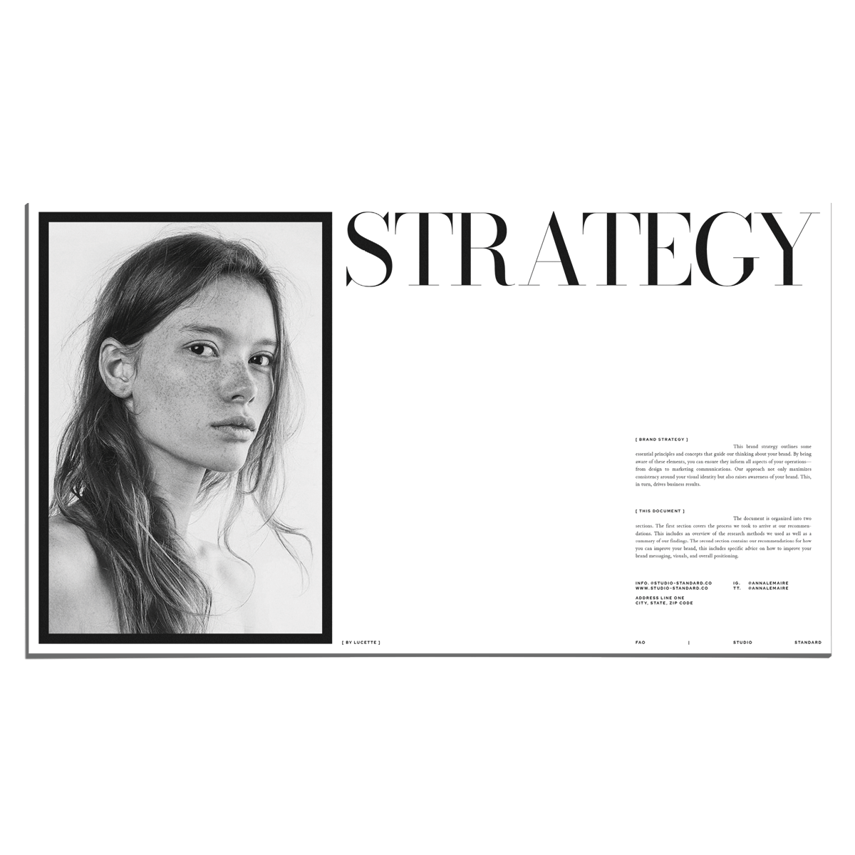 Lucette Brand Strategy - Studio Standard