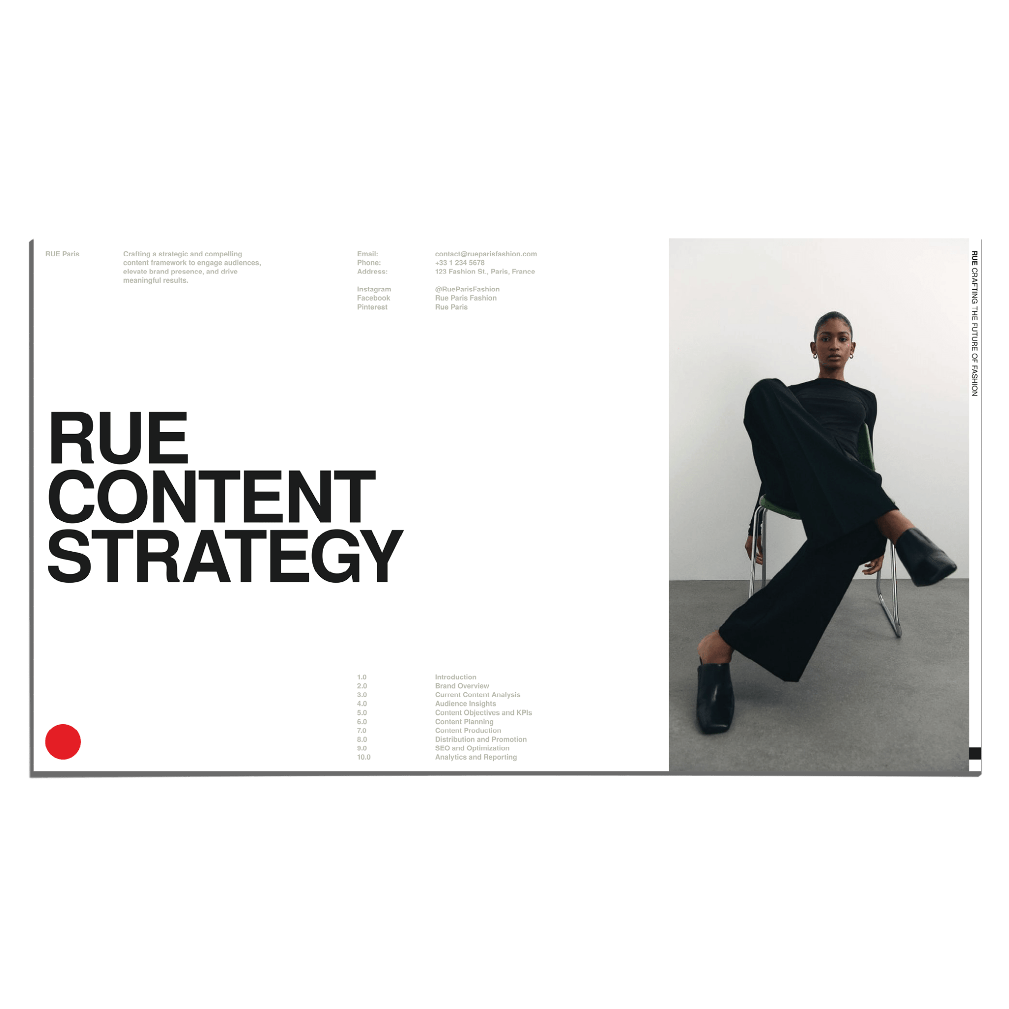 RUE Content Strategy - Studio Standard