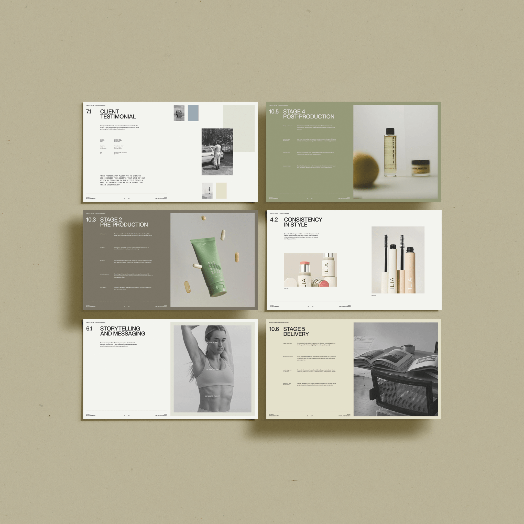 SS x Palette: Brand Specific Portfolio - Studio Standard