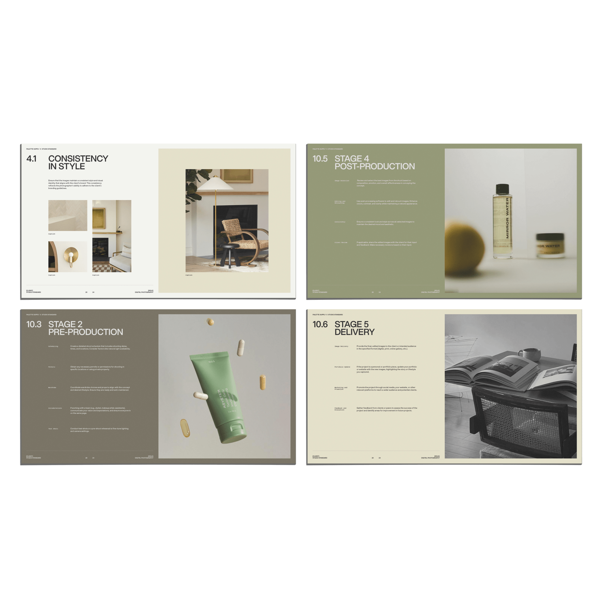 SS x Palette: Brand Specific Portfolio - Studio Standard