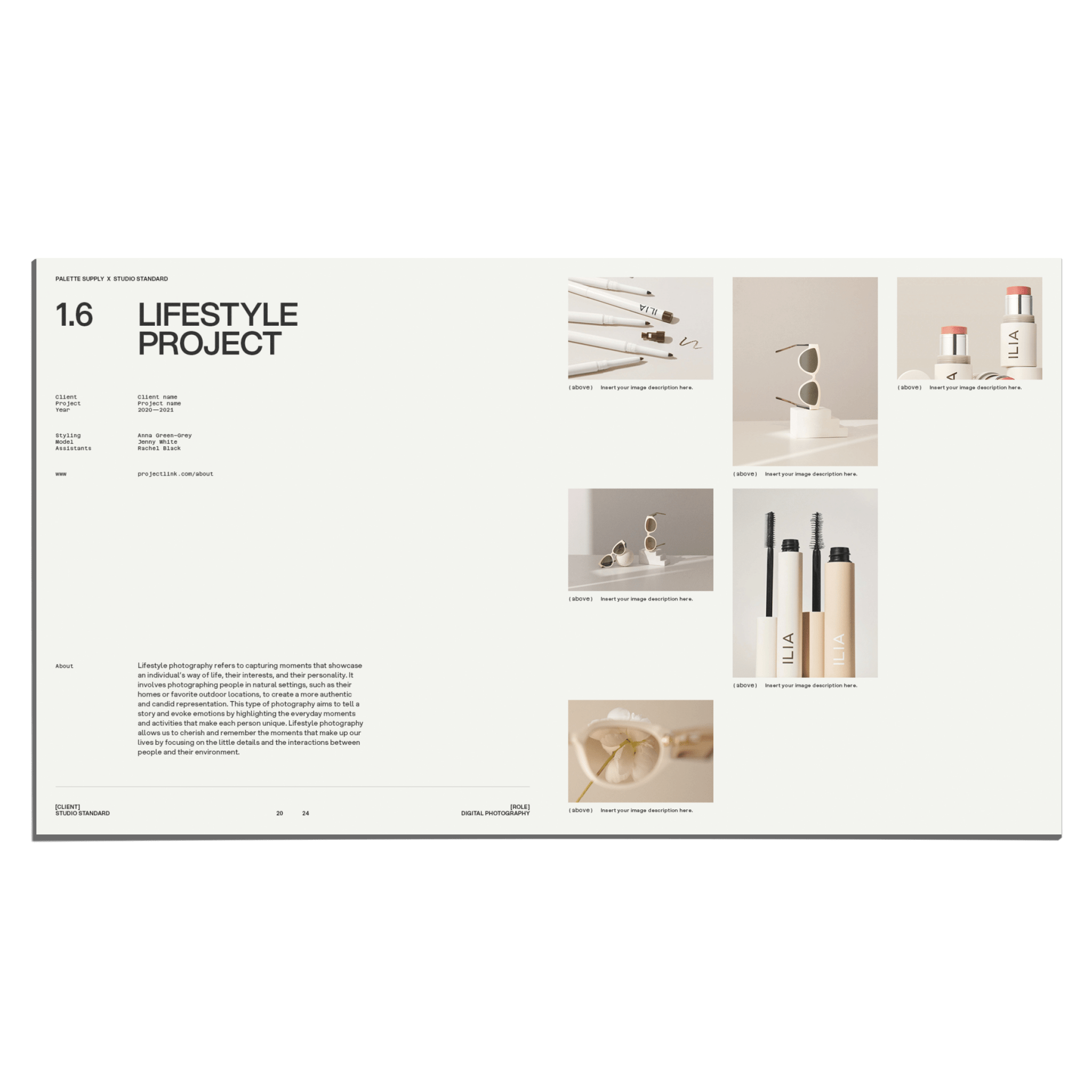 SS x Palette: Subject Specific Portfolio - Studio Standard