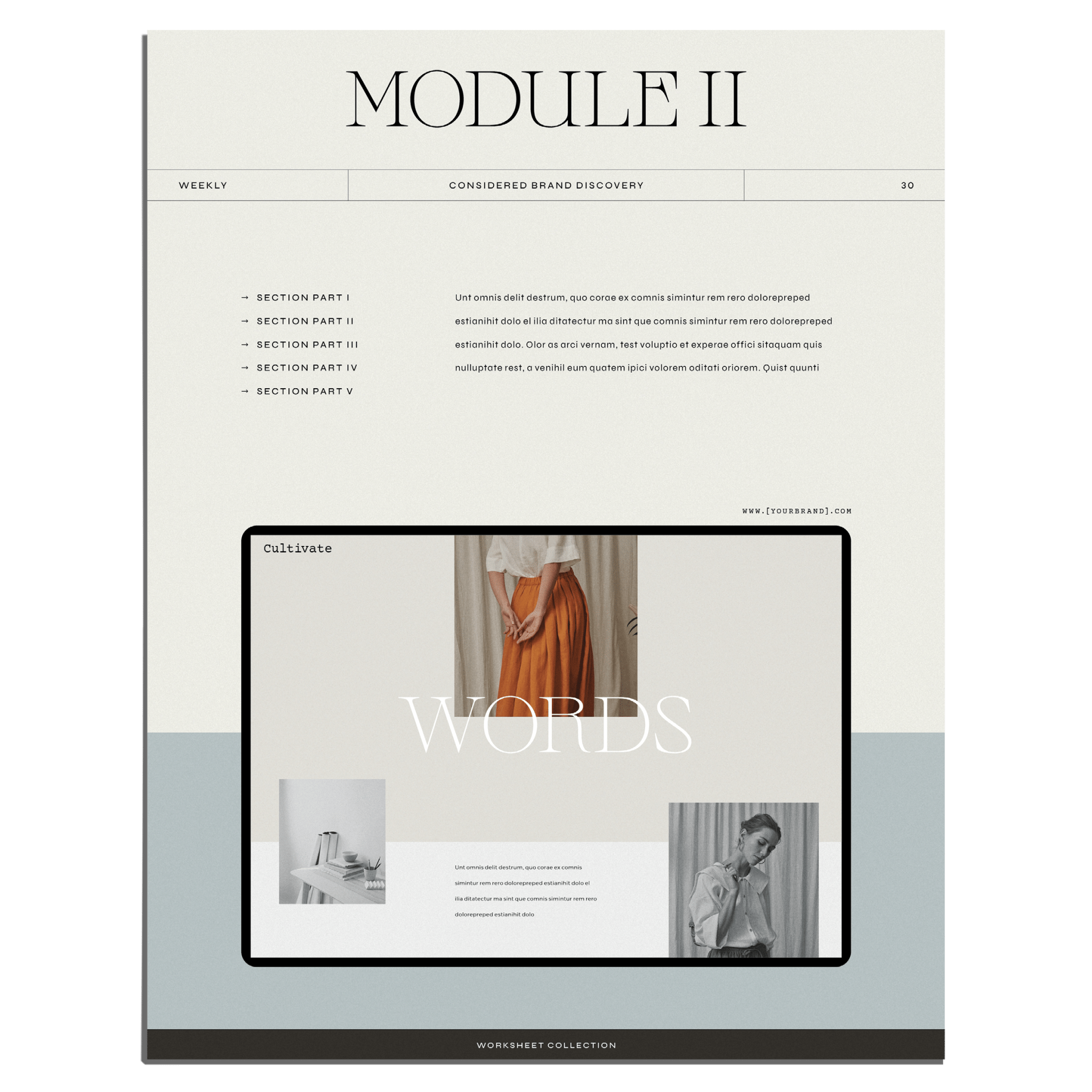 Workbook Creator Template - Studio Standard