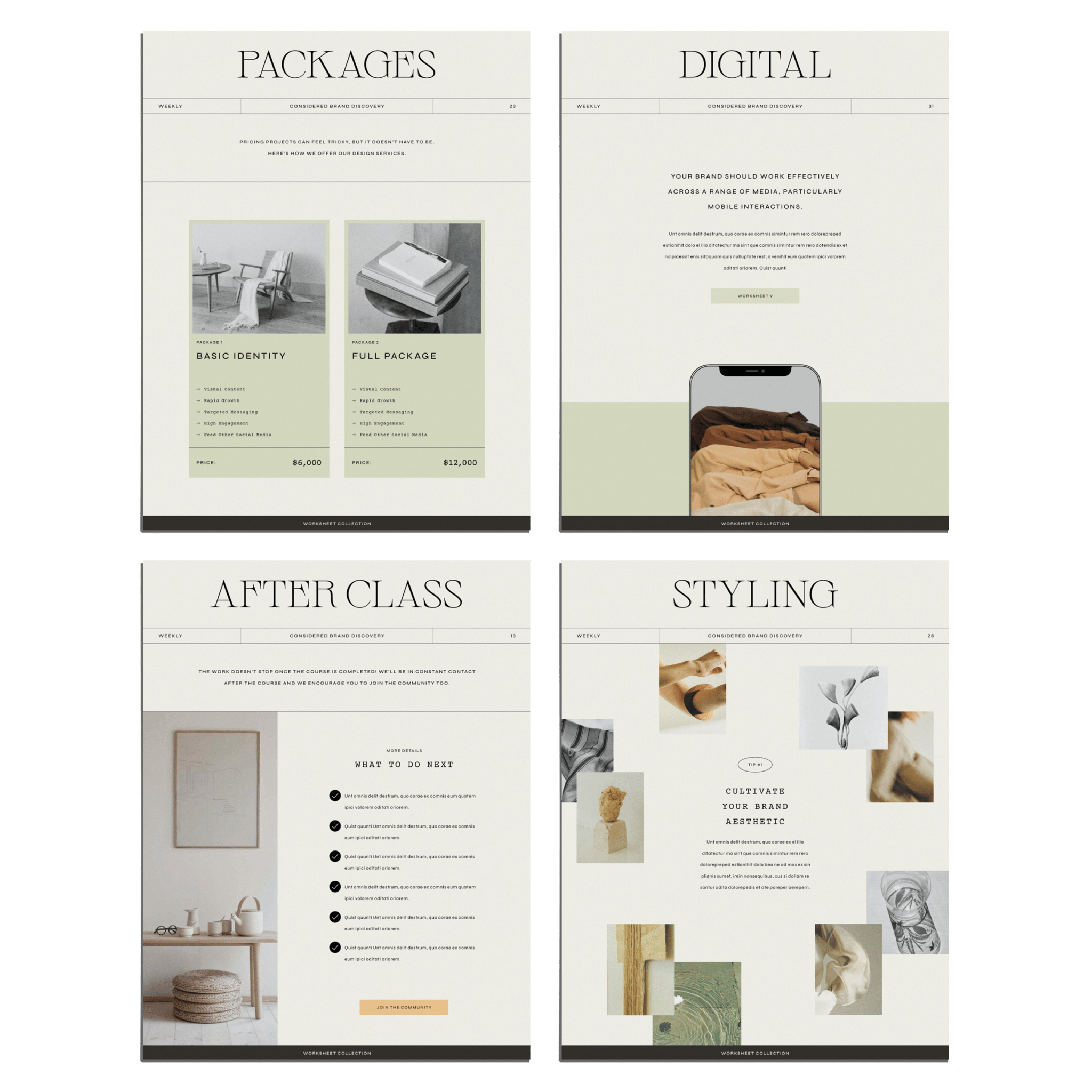 Workbook Creator Template - Studio Standard