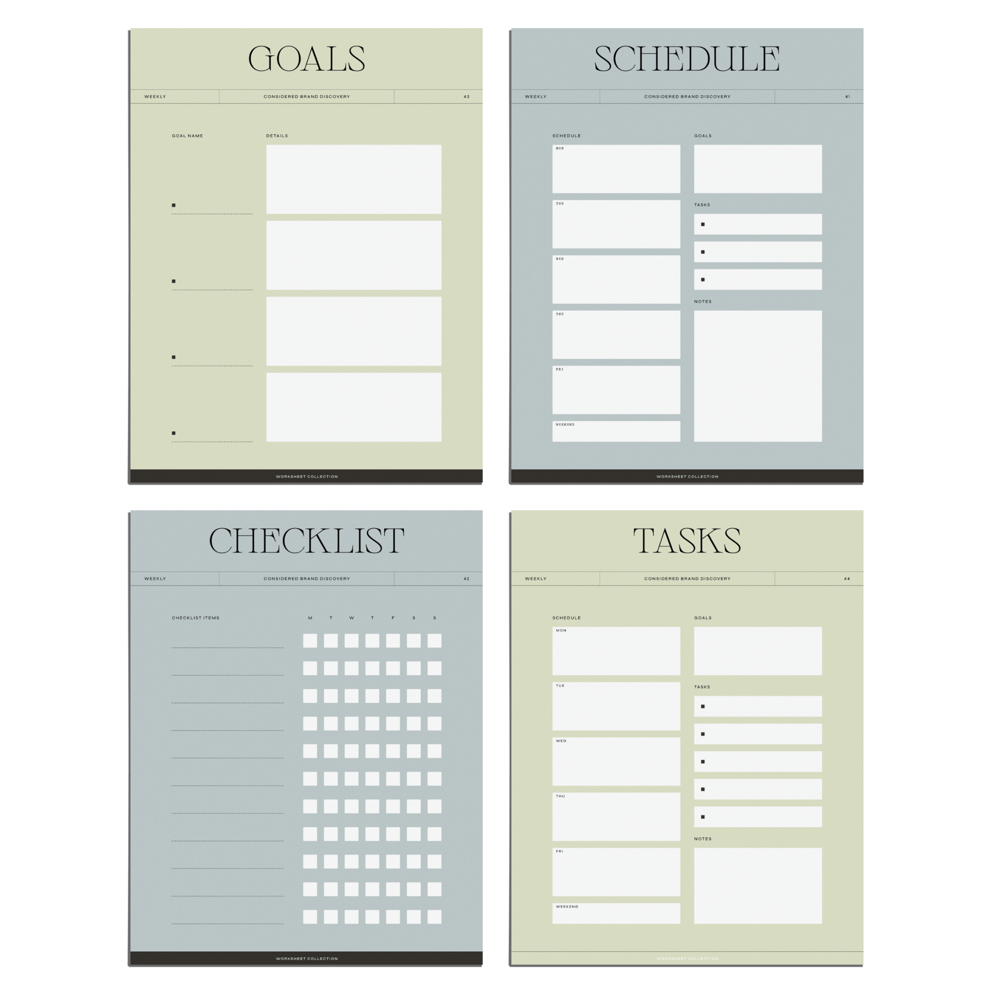 Workbook Creator Template - Studio Standard