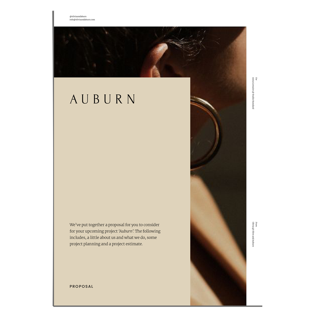 Auburn Brand Proposal