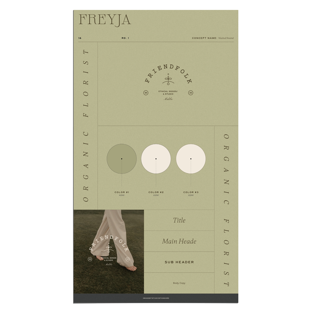 Freyja Brand Board Kit